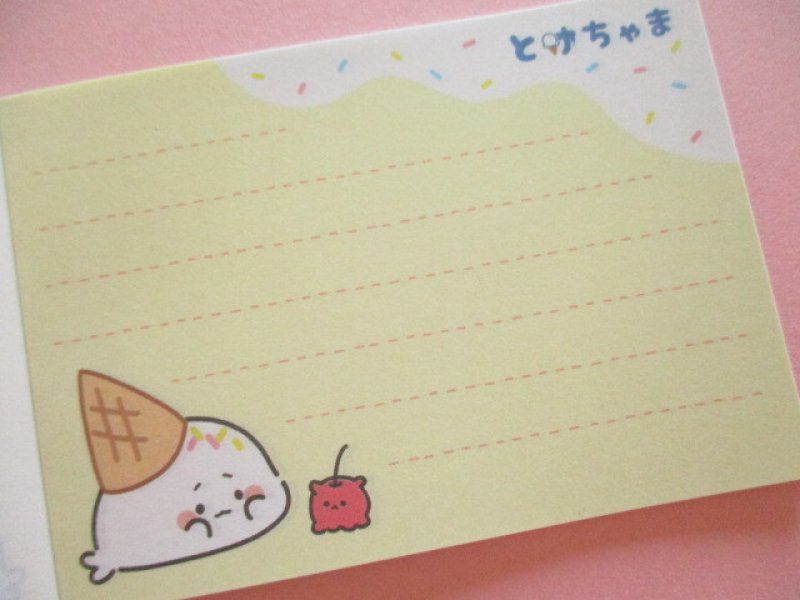Photo2: Kawaii Cute Mini Memo Pad Crux *とけちゃま (124156)