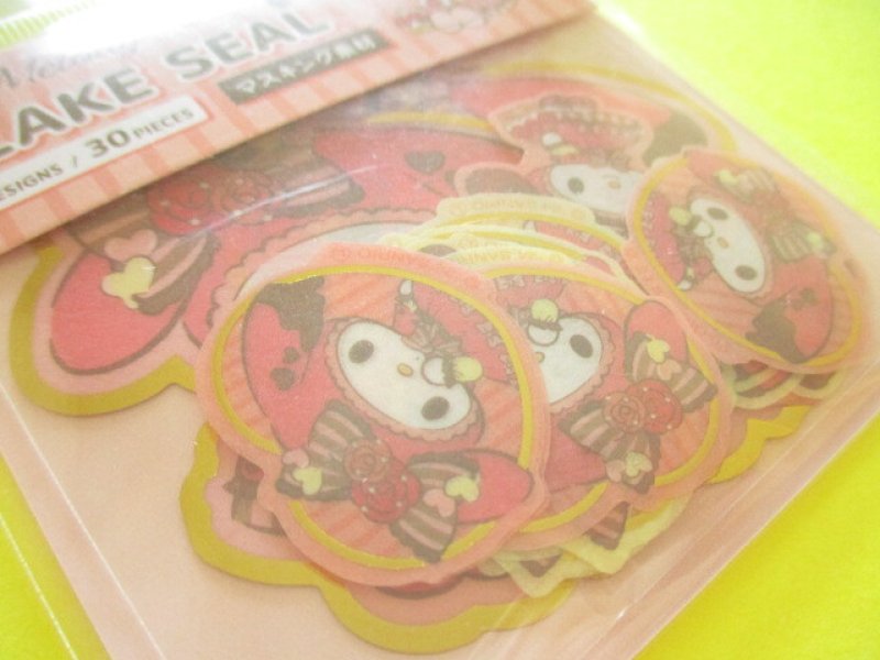 Photo1: Kawaii Cute Sticker Flakes Sack Sanrio *My Melody (412081)