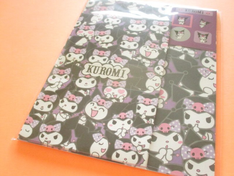 Photo1: Kawaii Cute Letter Set Sanrio *Kuromi (411855) (1)