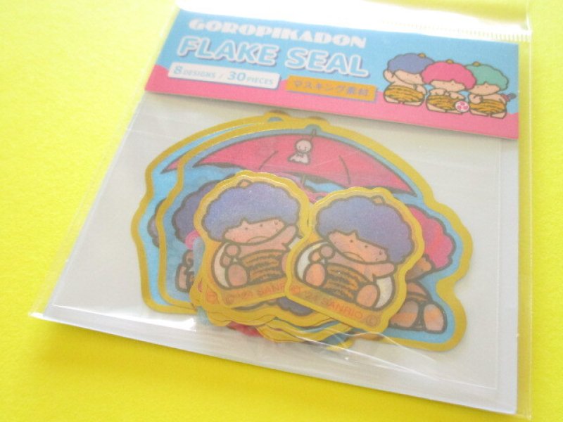 Photo1: Kawaii Cute Sticker Flakes Sack Sanrio *Goropikadon (412180) (1)
