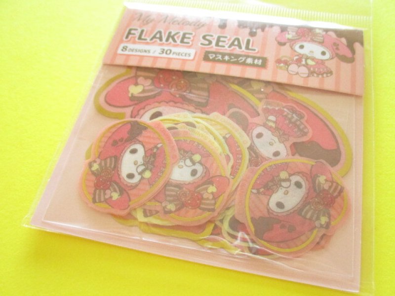 Photo1: Kawaii Cute Sticker Flakes Sack Sanrio *My Melody (412081) (1)