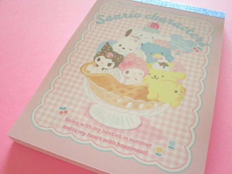 Photo1: Kawaii Cute Large Memo Pad Sanrio *Sanrio Characters (410278)  (1)