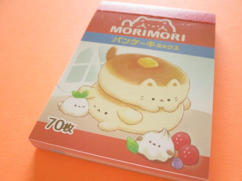 Photo1: Kawaii Cute Mini Memo Pad Q-LiA *Pancake Mix (90019) (1)