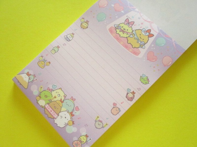 Photo1: Kawaii Cute Large Memo Pad Sumikkogurashi San-x *天使なえびてんアイドル (MH21502)