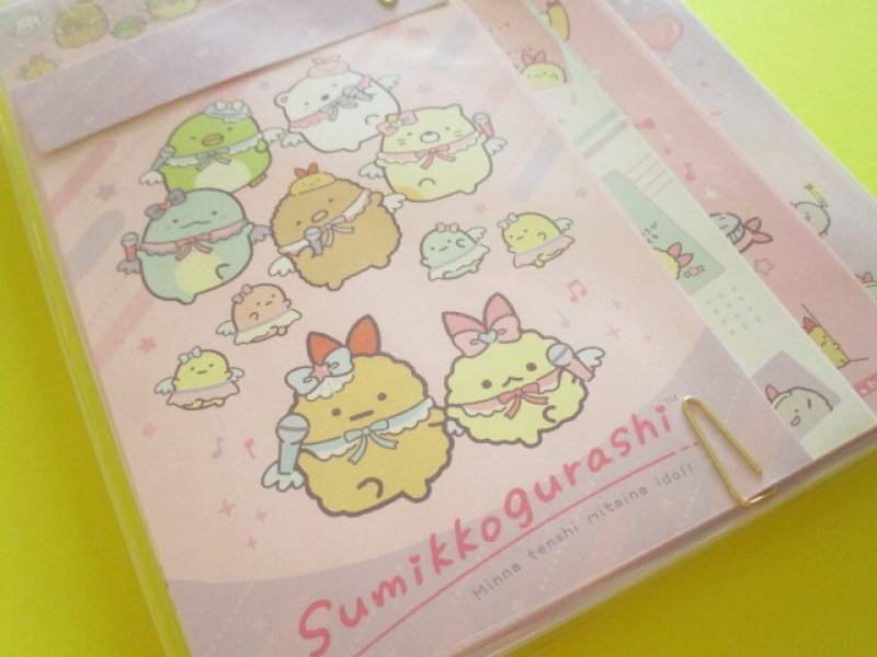 Photo2: Kawaii Cute Regular Letter Set San-x Sumikkogurashi *天使なえびてんアイドル (LH81101)