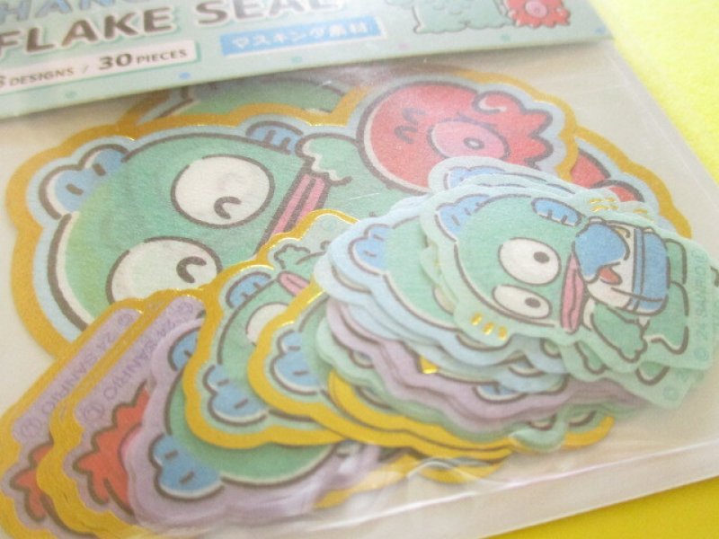 Photo1: Kawaii Cute Sticker Flakes Sack Sanrio *Hangyodon (412142)