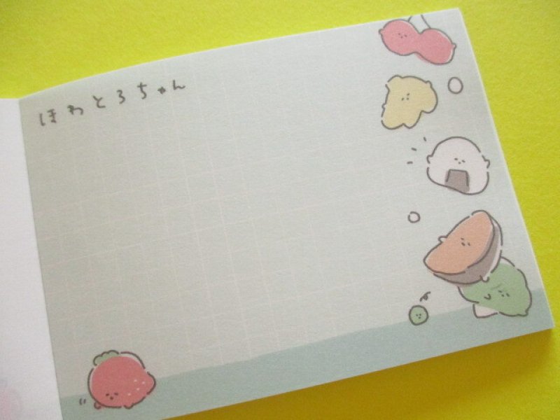 Photo2: Kawaii Cute Mini Memo Pad Kamio Japan *ほわとろちゃん (220313)