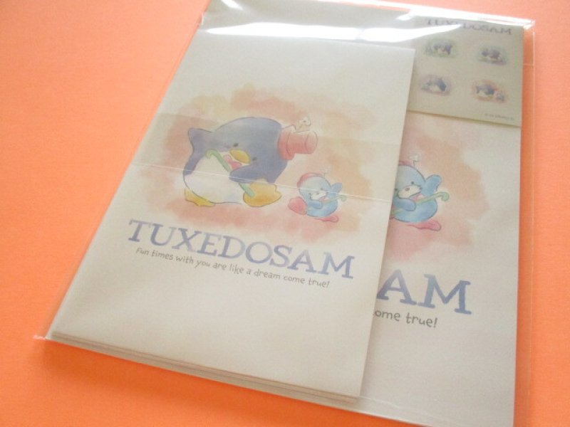 Photo1: Kawaii Cute Letter Set Sanrio *TUXEDO SAM (411886) (1)