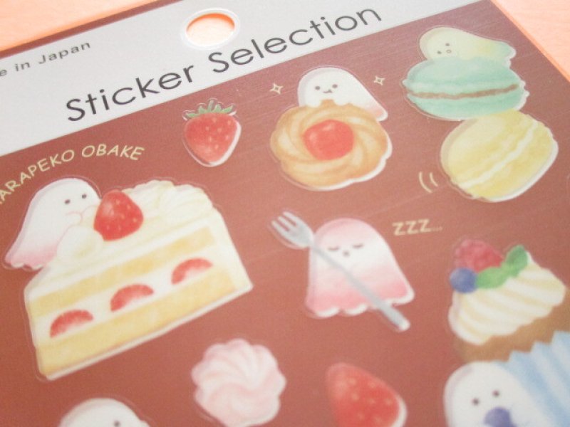 Photo3: Kawaii Cute Stickers Sheet Gaia *はらぺこおばけ (466738-Red)