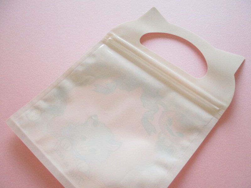 Photo3: 3 pcs Kawaii Cute Die Cut Handy Zipper Bags Set amifa *Vintage Halloween (121704)