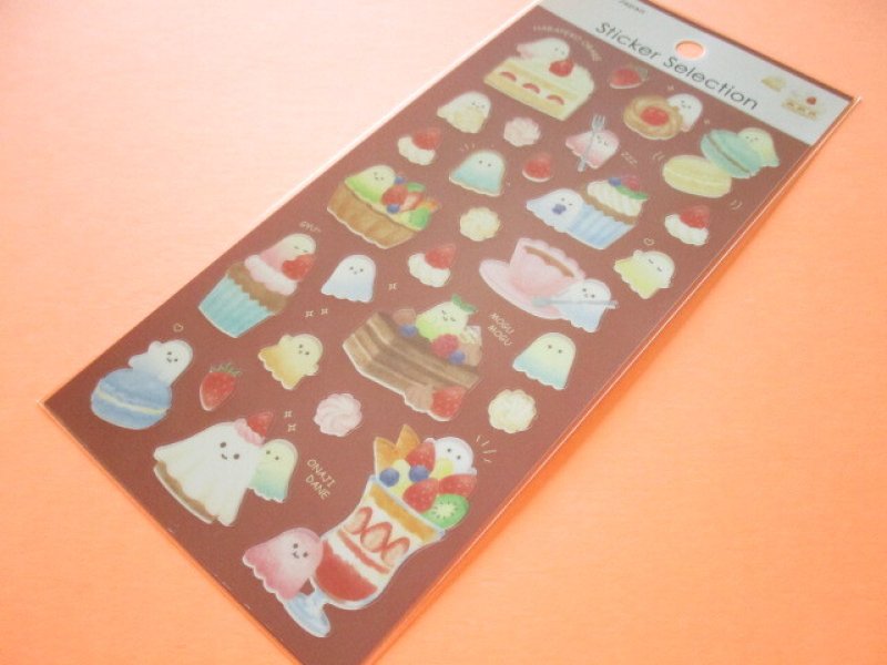 Photo1: Kawaii Cute Stickers Sheet Gaia *はらぺこおばけ (466738-Red) (1)