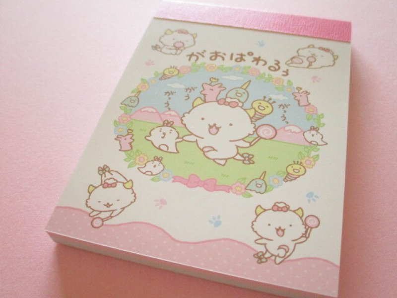 Photo1: Kawaii Cute Mini Memo Pad Crux *がおぱわる (123713) (1)