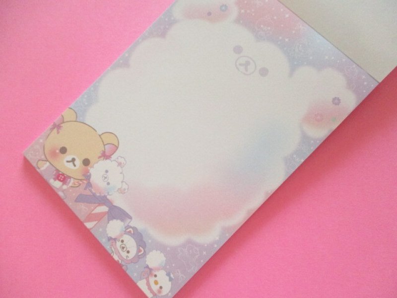 Photo3: Kawaii Cute Large Memo Pad Korilakkuma San-x *お空のくるりんわたあめ (MH22502)