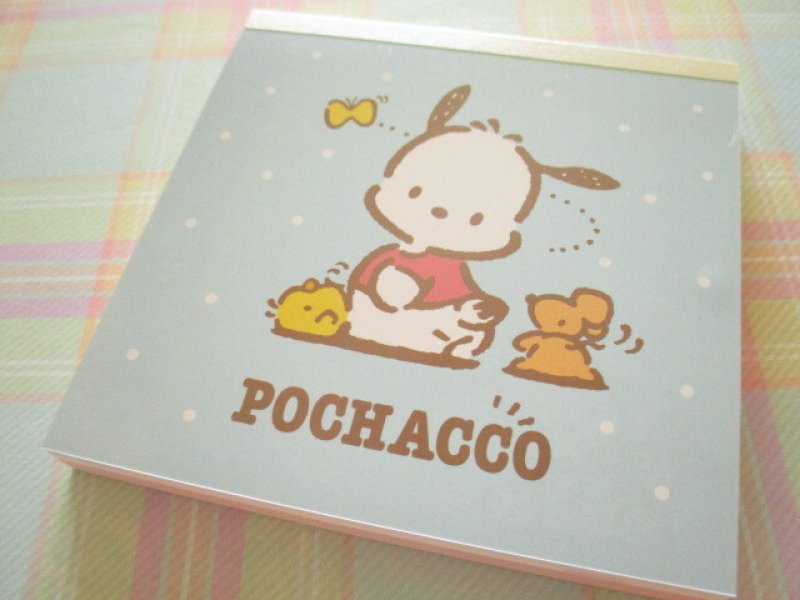 Photo1: Kawaii Cute Medium Square Memo Pad Sanrio *Pochacco (S2844915) (1)
