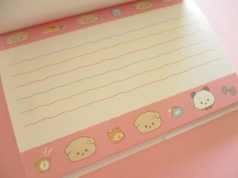Photo1: Kawaii Cute Large Memo Pad Ishiyowachan San-x *明日のじぶんにまかせます (MH24101)