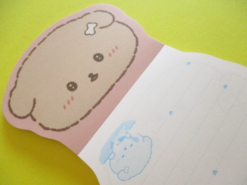 Photo2: Kawaii Cute Die-Cut  Medium Memo Pad Ishiyowachan San-x *明日のじぶんにまかせます (24201)
