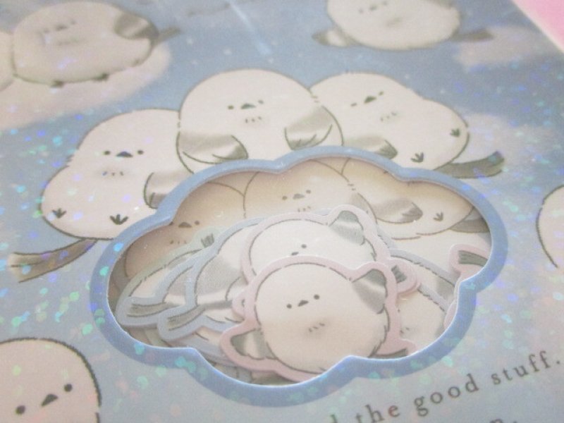 Photo1: Kawaii Cute Sticker Flakes Sack Kamio Japan *Simple Moco (221880)