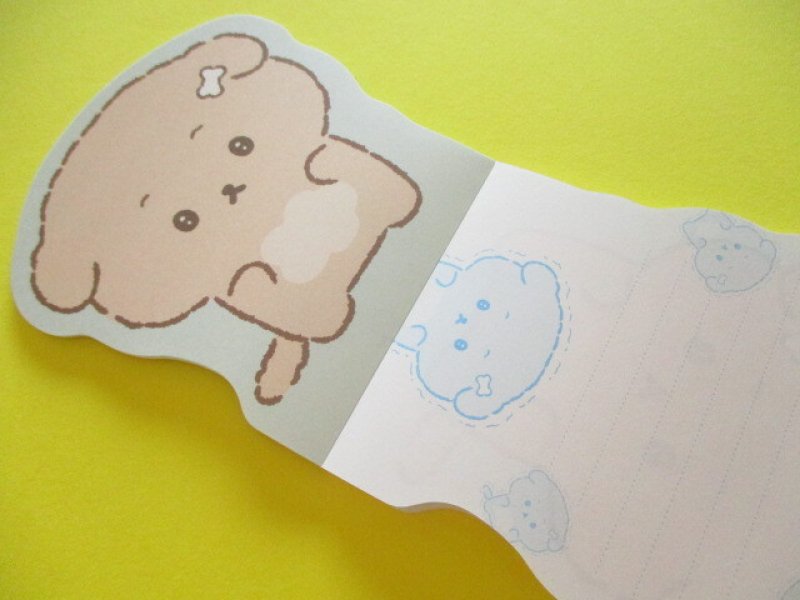 Photo2: Kawaii Cute Die-Cut Medium Memo Pad Ishiyowachan San-x *明日のじぶんにまかせます (24202)