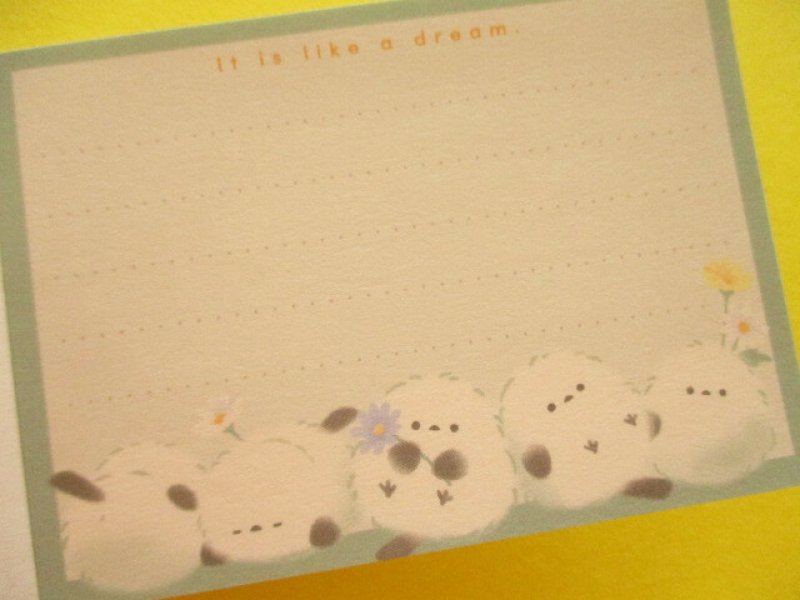 Photo2: Kawaii Cute Mini Memo Pad Cute Little Bird Crux *ほわもこ (124796)