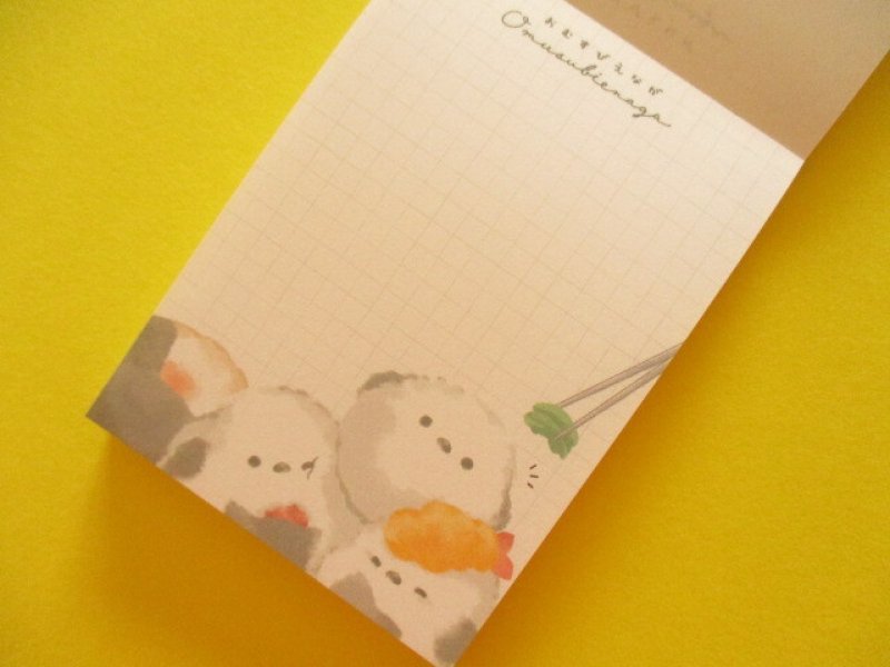 Photo1: Kawaii Cute Mini Memo Pad Cute Little Bird Crux *おむすびえなが (124797)