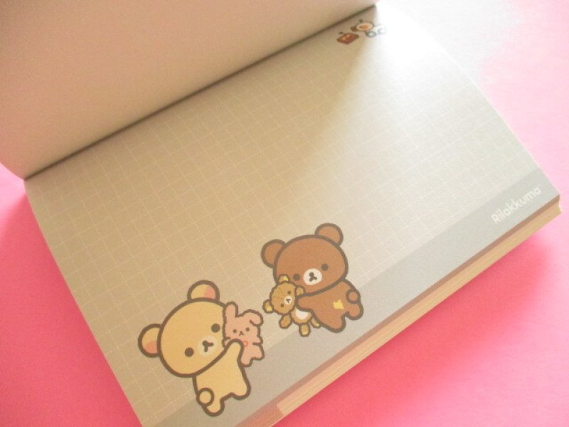 Photo2: Kawaii Cute Large Memo Pad Basic Rilakkuma San-x *Favorite Things (MH22202)