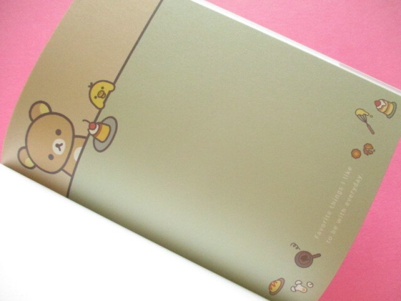 Photo1: Kawaii Cute Large Memo Pad Basic Rilakkuma San-x *Favorite Things (MH22202)