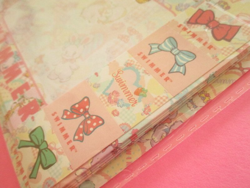 Photo2: Kawaii Cute Letter Set *SWIMMER (SE-SW10274)