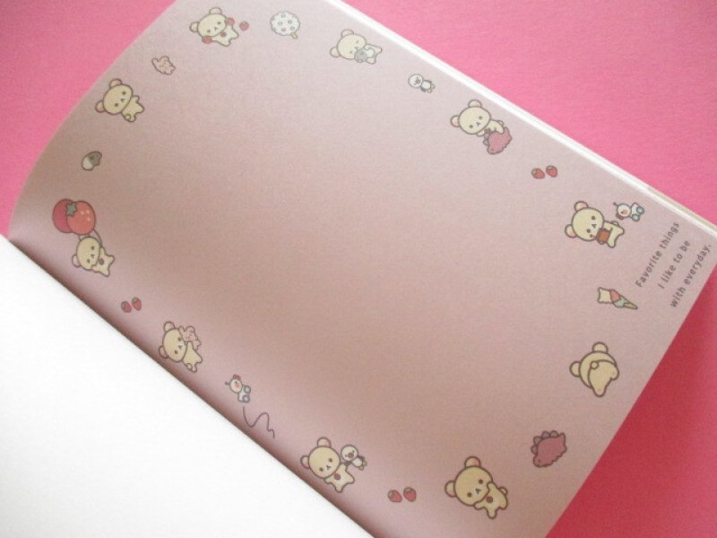 Photo2: Kawaii Cute Large Memo Pad Basic Rilakkuma San-x *Favorite Things (MH22201)