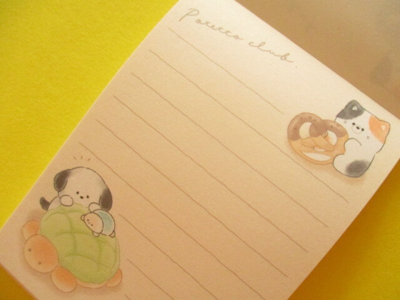 Photo1: Kawaii Cute Mini Memo Pad Potetto Club Crux *Cafe (125929)