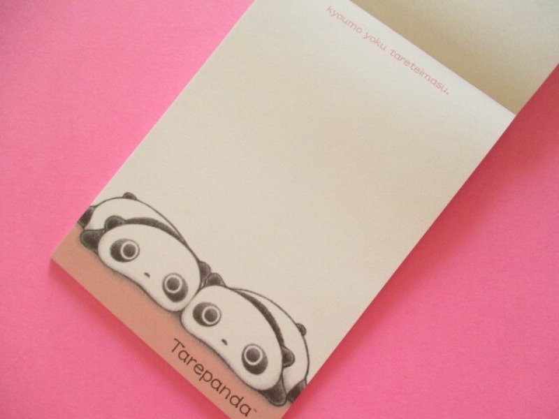 Photo3: Kawaii Cute Large Memo Pad Set San-x *たれぱんだ (MH23601)