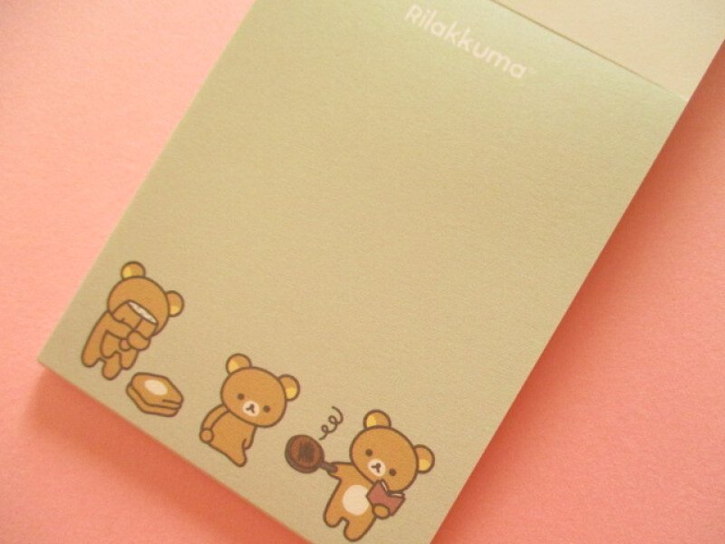 Photo2: Kawaii Cute Mini Memo Pad Basic Rilakkuma San-x *Favorite Things (MH22301-1)