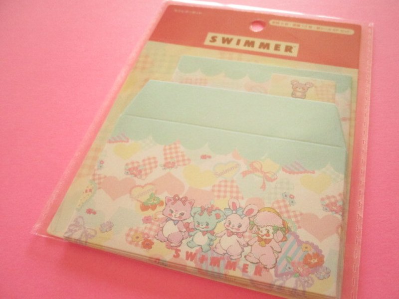 Photo1: Kawaii Cute Mini Letter Set *SWIMMER (SE-SW10273) (1)