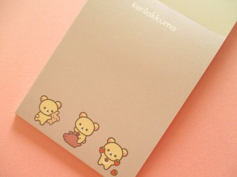 Photo2: Kawaii Cute Mini Memo Pad Basic Rilakkuma San-x *Favorite Things (MH22301-2)