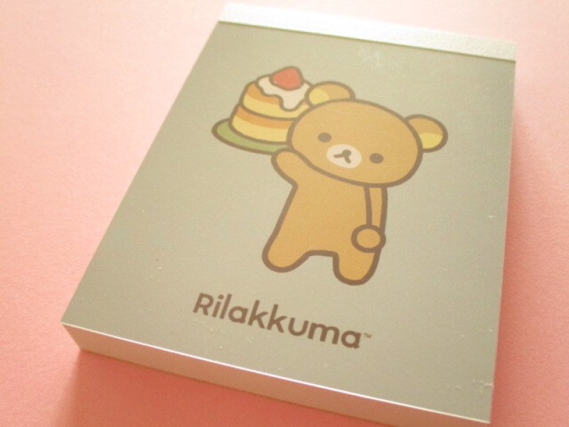 Photo1: Kawaii Cute Mini Memo Pad Basic Rilakkuma San-x *Favorite Things (MH22301-1) (1)