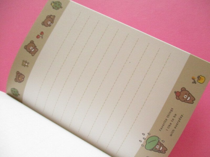 Photo3: Kawaii Cute Large Memo Pad Basic Rilakkuma San-x *Favorite Things (MH22201)