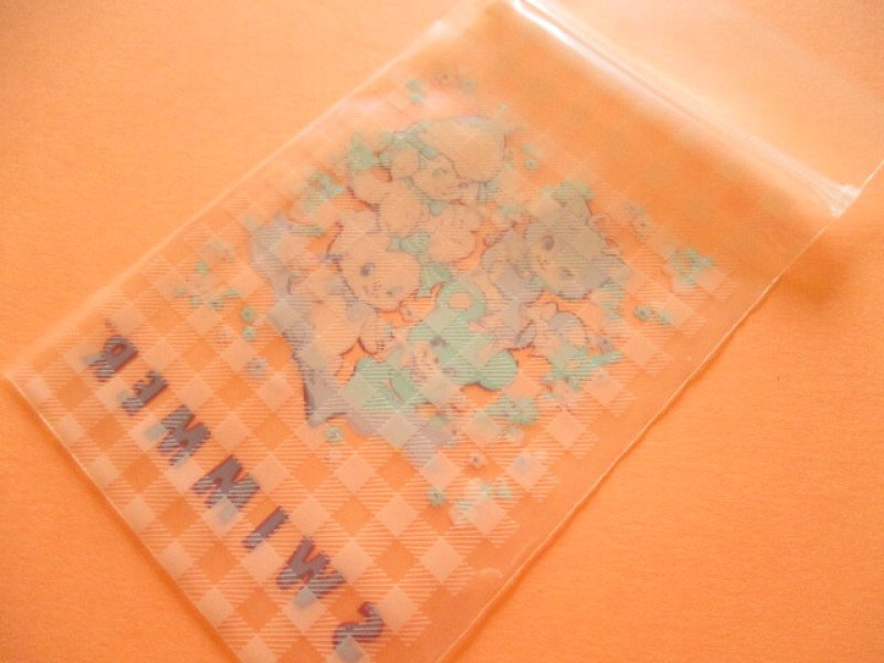 Photo3: 20pcs Kawaii Cute S size Zipper Bags Set *SWIMMER (SE-SW10278)