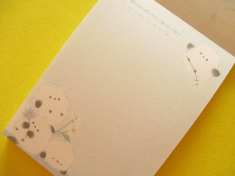 Photo1: Kawaii Cute Mini Memo Pad Cute Little Bird Crux *ほわもこ (124796)