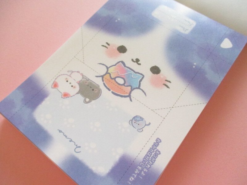 Photo1: Kawaii Cute Asoberu Large Memo Pad Crux *Mix (125995)