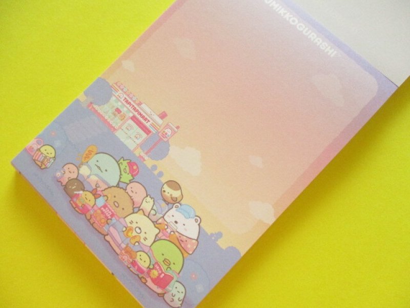 Photo1: Kawaii Cute Large Memo Pad Sumikkogurashi San-x *Happy Tapioca Convenience Store (MH23902)