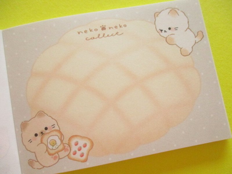 Photo2: Kawaii Cute Mini Memo Pad Crux *neko neko collect (125993)