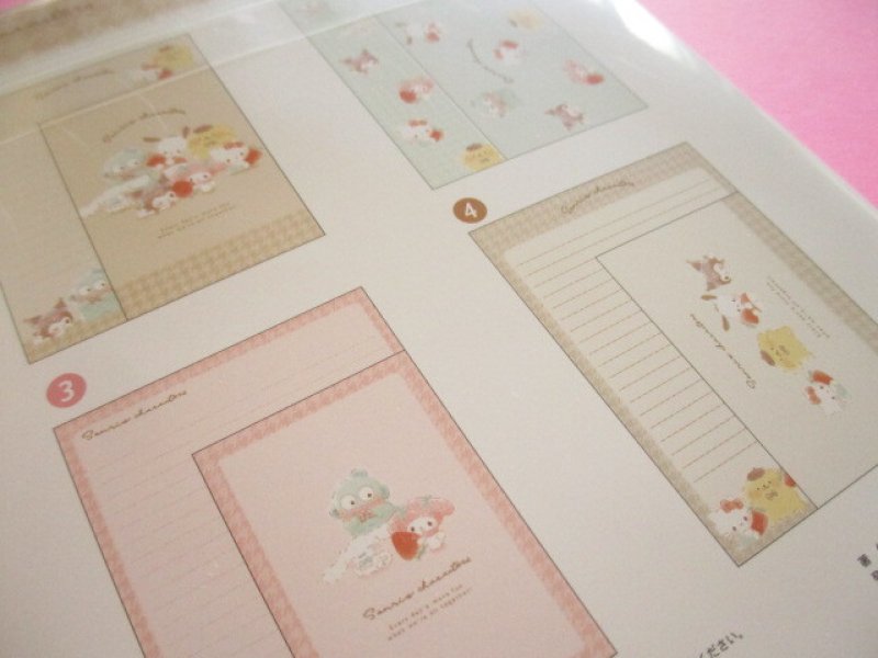 Photo3: Kawaii Cute Letter Set Sanrio Characters Crux *ふわふわラテ (126175)