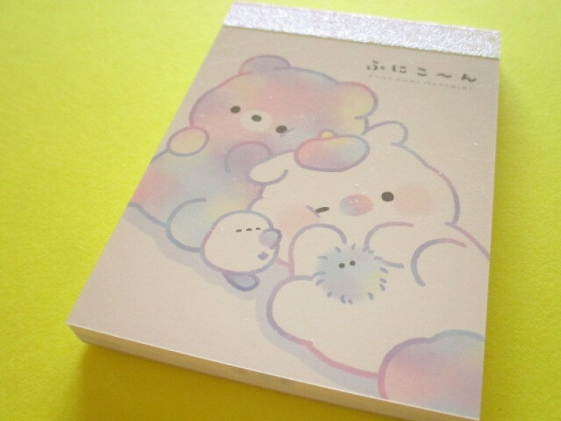 Photo1: Kawaii Cute Mini Memo Pad Funicorn Crux *ぴたっ(125963) (1)