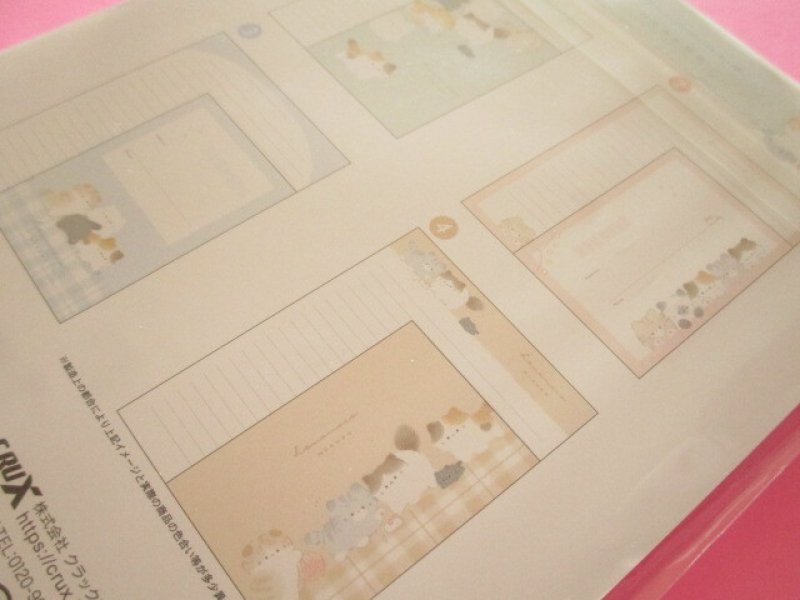 Photo3: Kawaii Cute My Select Letter Set Crux *howamoco nyanko (127038)
