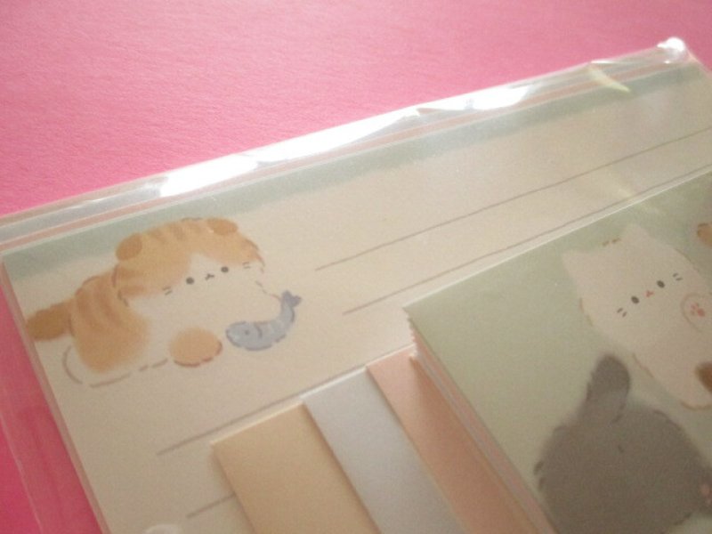 Photo1: Kawaii Cute My Select Letter Set Crux *howamoco nyanko (127038)