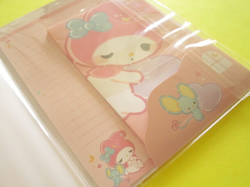 Photo2: Kawaii Cute むにゃっと Item Collection Letter Set Sanrio*My Melody (126581)