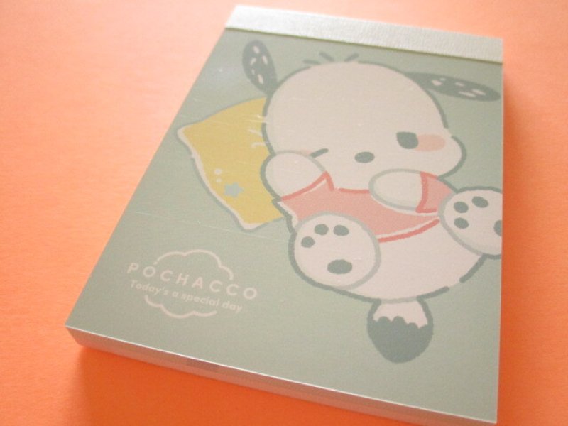 Photo1: Kawaii Cute むにゃっと Item Collection Mini Memo Pad Sanrio *Pochacco (126552) (1)