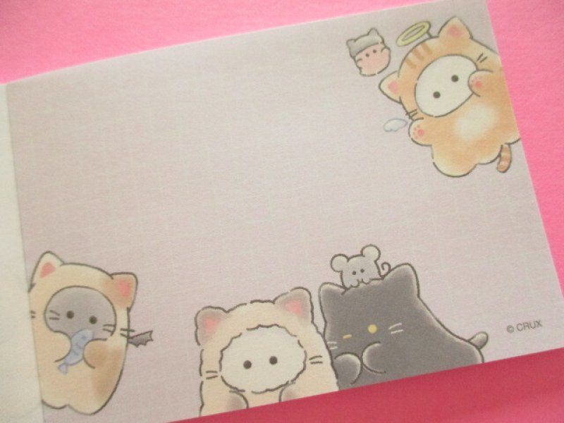 Photo2: Kawaii Cute Mini Memo Pad Obakenu Crux *なりきり (125694)