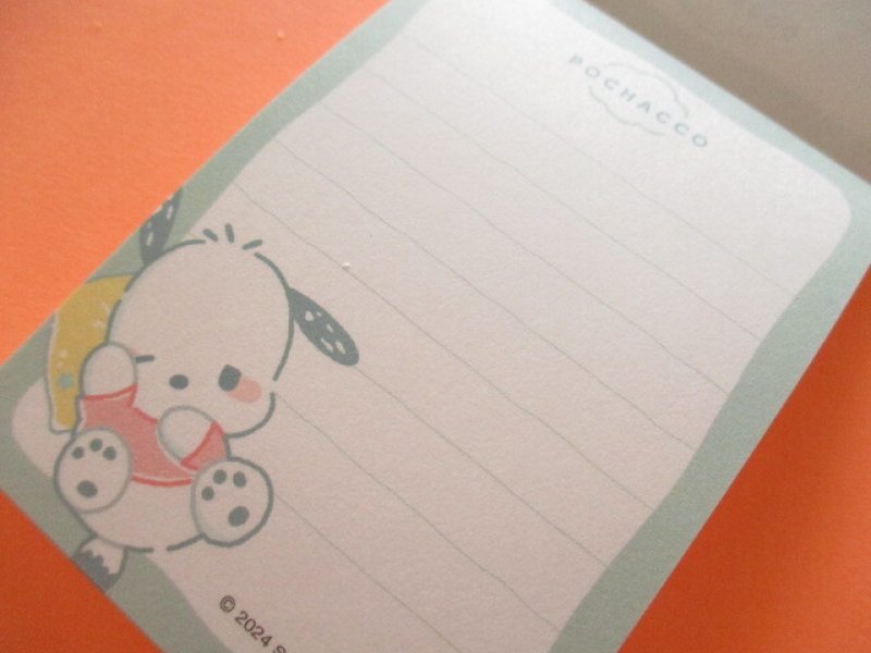 Photo1: Kawaii Cute むにゃっと Item Collection Mini Memo Pad Sanrio *Pochacco (126552)
