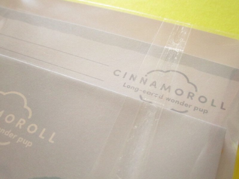 Photo1: Kawaii Cute むにゃっと Item Collection Letter Set Sanrio*Cinnamoroll (126579)