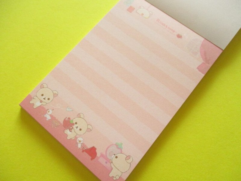 Photo2: Kawaii Cute Large Memo Pad Rilakkuma San-x *すてきなお家 (MH24401)
